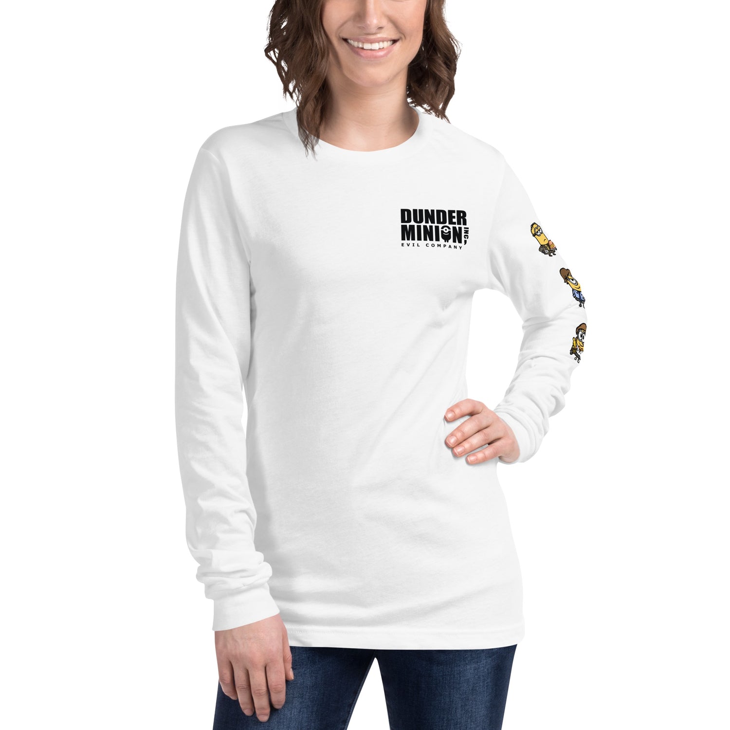 The Office Minions Adult Long Sleeve T-Shirt