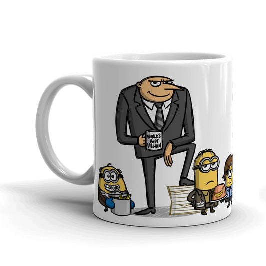 The Office Minions White Mug