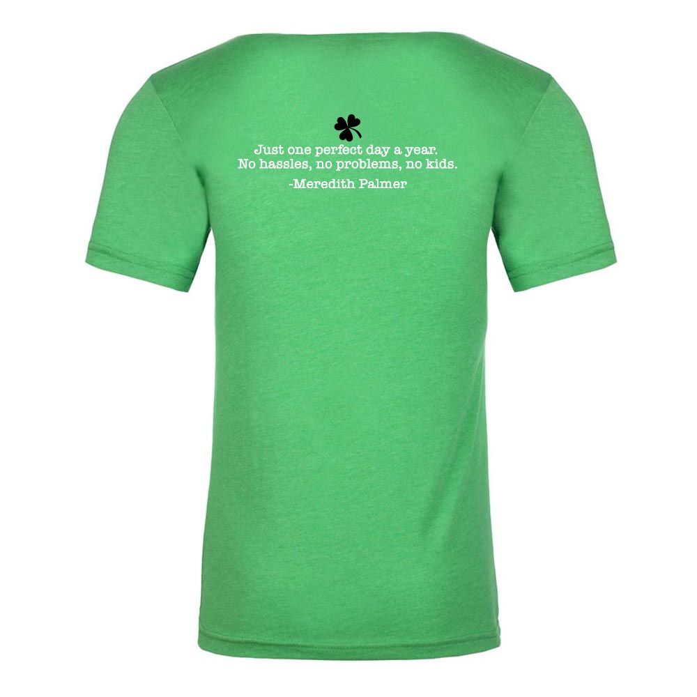 The Office Meredith's Perfect St. Patrick's Day Men's Tri-Blend T-Shirt