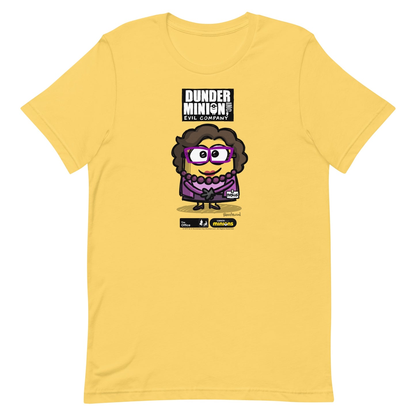 The Office X Minions Character T-Shirt