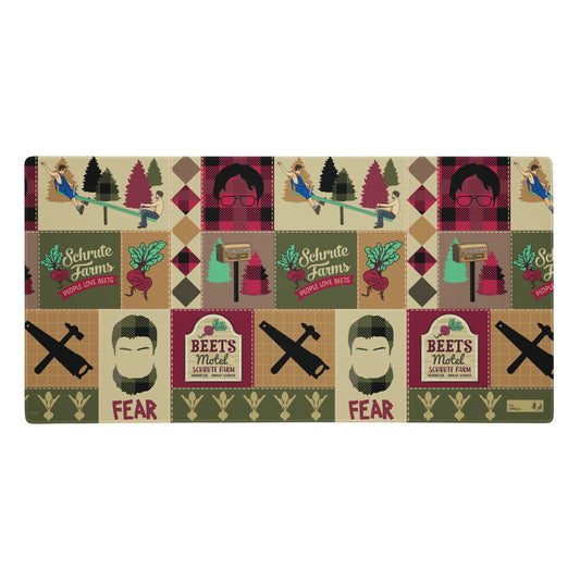 The Office Shrute Farms Gaming Mat