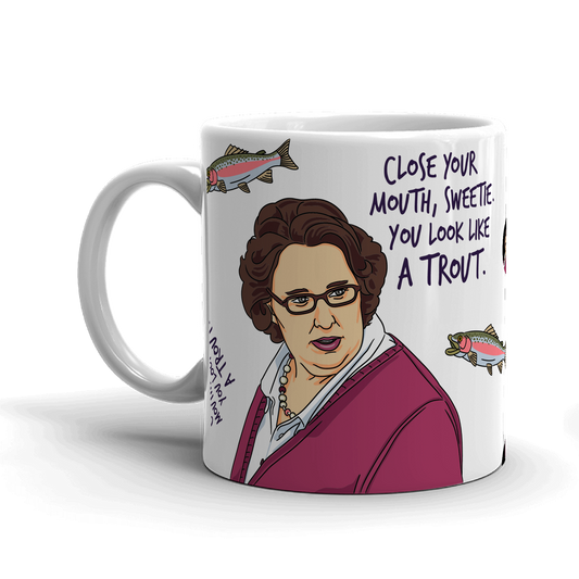 The Office Trout White Mug