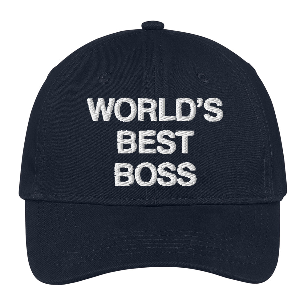 The Office World's Best Boss Embroidered Hat