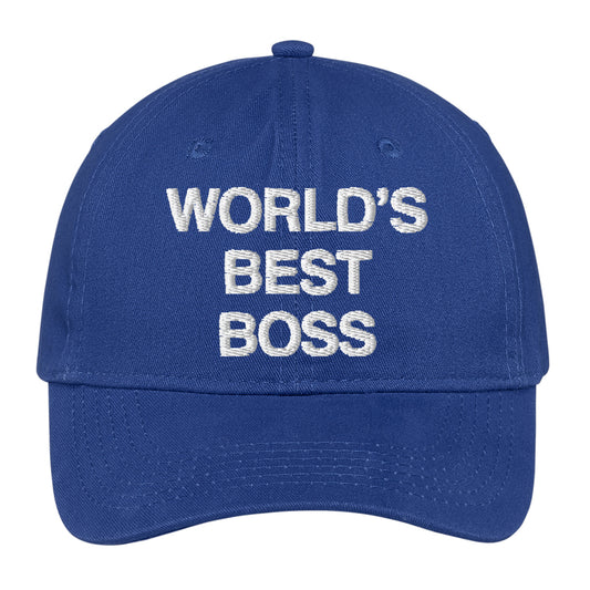 The Office World's Best Boss Embroidered Hat