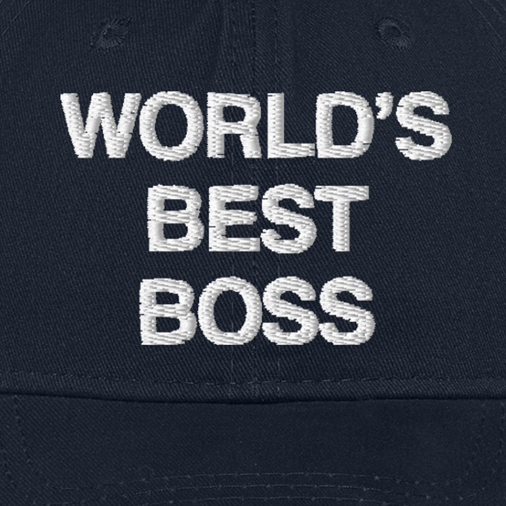 The Office World's Best Boss Embroidered Hat