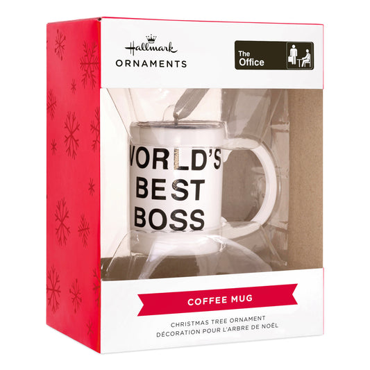 The Office World's Best Boss Mug Ornament