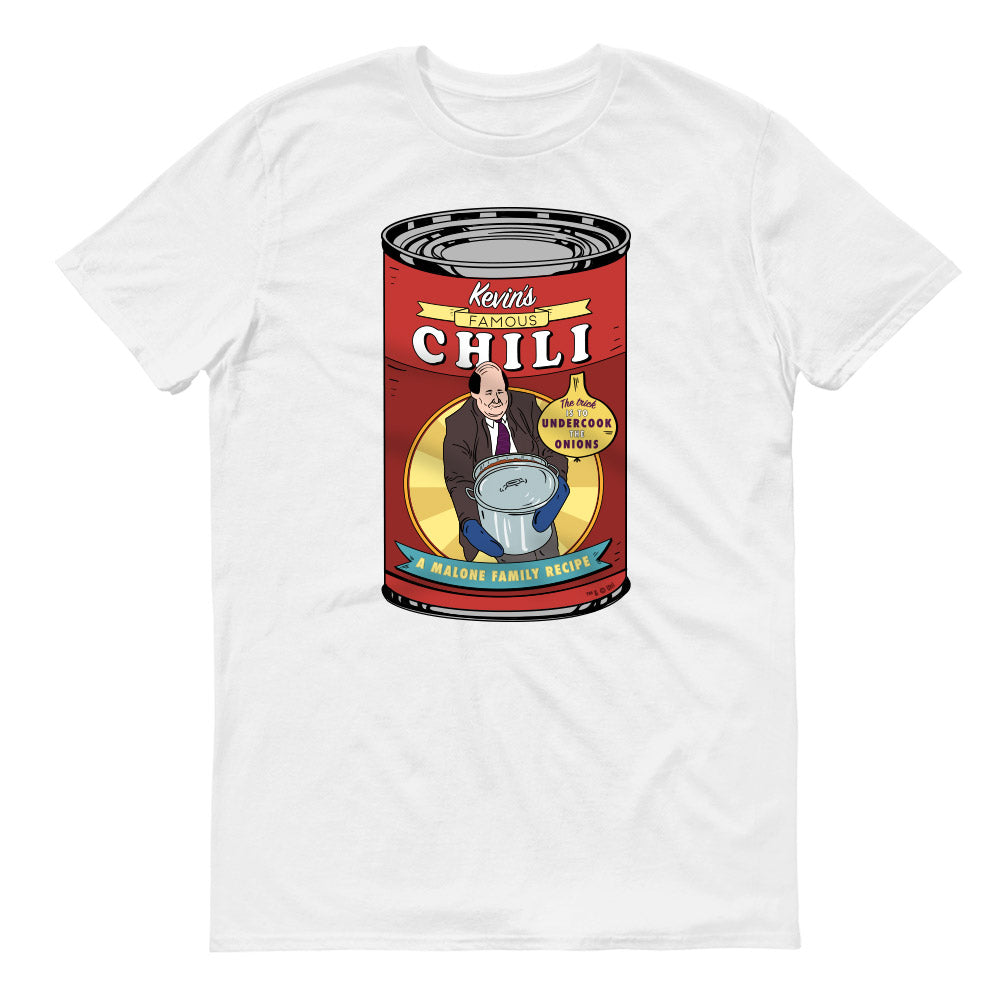 The Office Kevin's Famous Chili Adult Short Sleeve T-Shirt