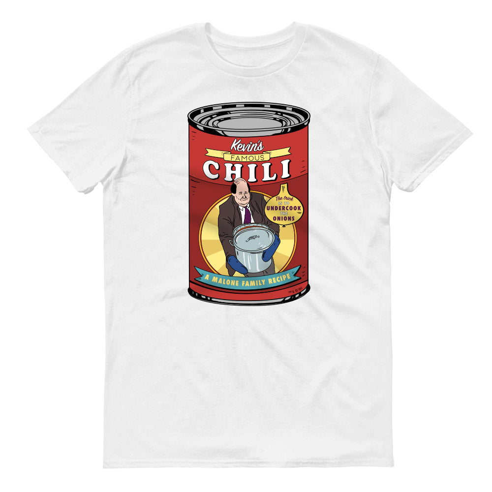 The Office Kevin's Famous Chili Adult Short Sleeve T-Shirt