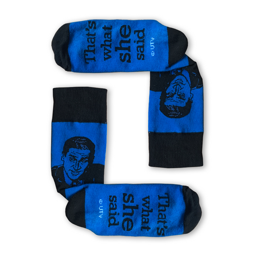 The Office Michael Scott That's What She Said Dress Socks