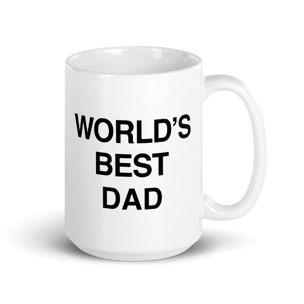 The Office Personalized World's Best Dad White Mug