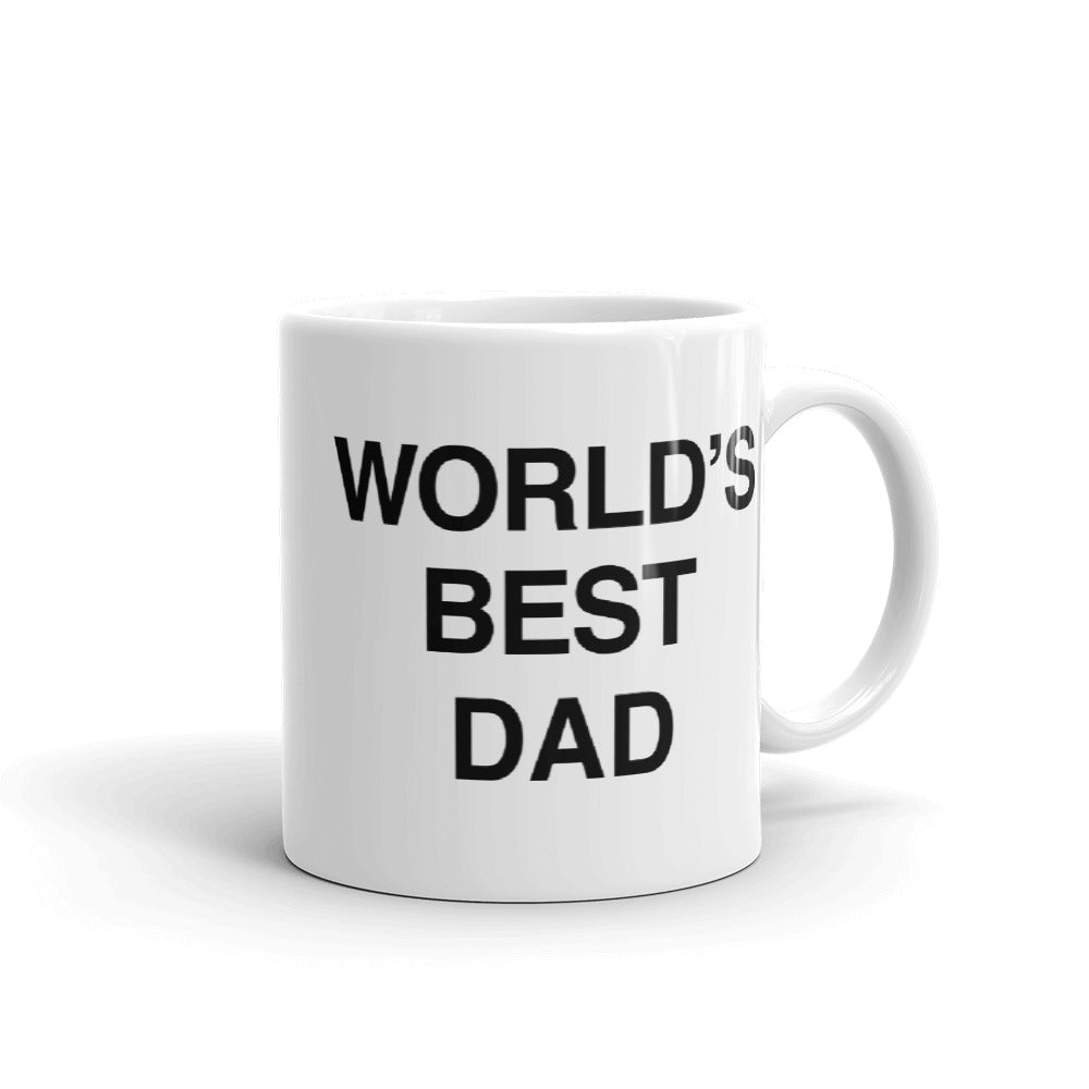 The Office World's Best Dad White Mug