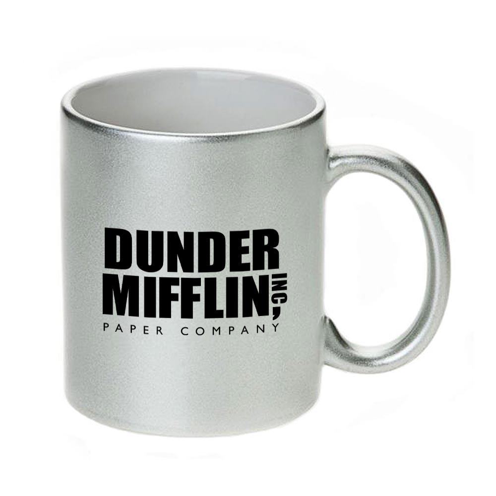 The Office Dunder Mifflin 11 Metallic Mug