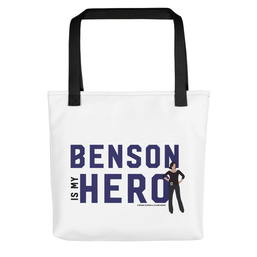 Law & Order: SVU Benson Is My Hero Premium Tote Bag
