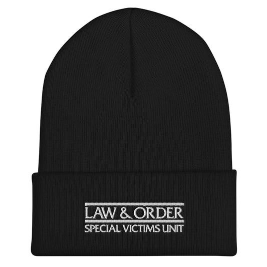 Law & Order: SVU Logo Embroidered Beanie