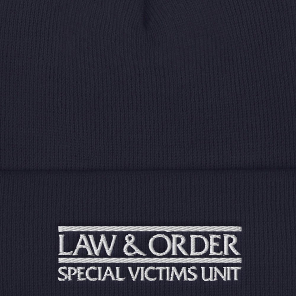 Law & Order: SVU Logo Embroidered Beanie