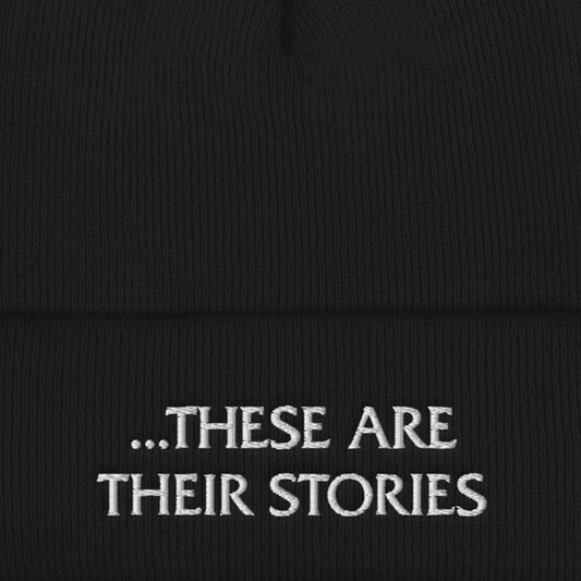 Law & Order: SVU There Are Their Stories Embroidered Beanie