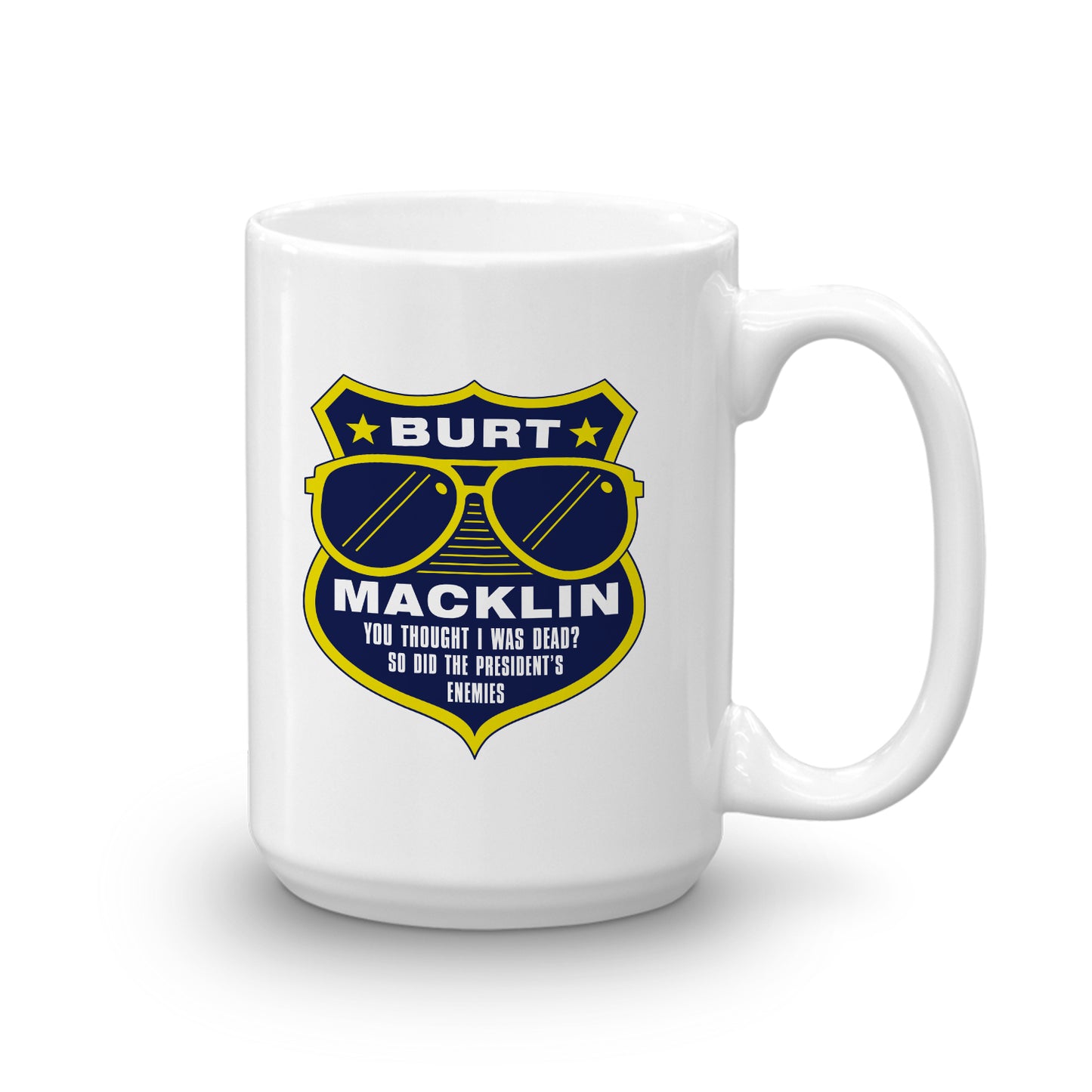 Parks and Recreation Burt Macklin Mug