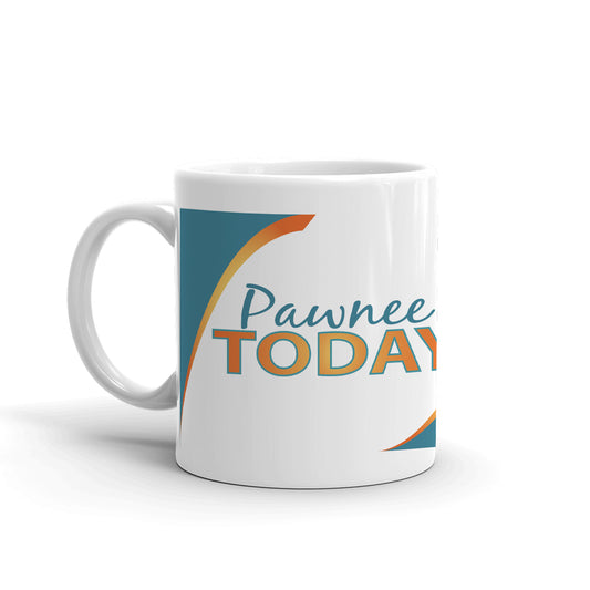 Parks and Recreation Pawnee Today White Mug