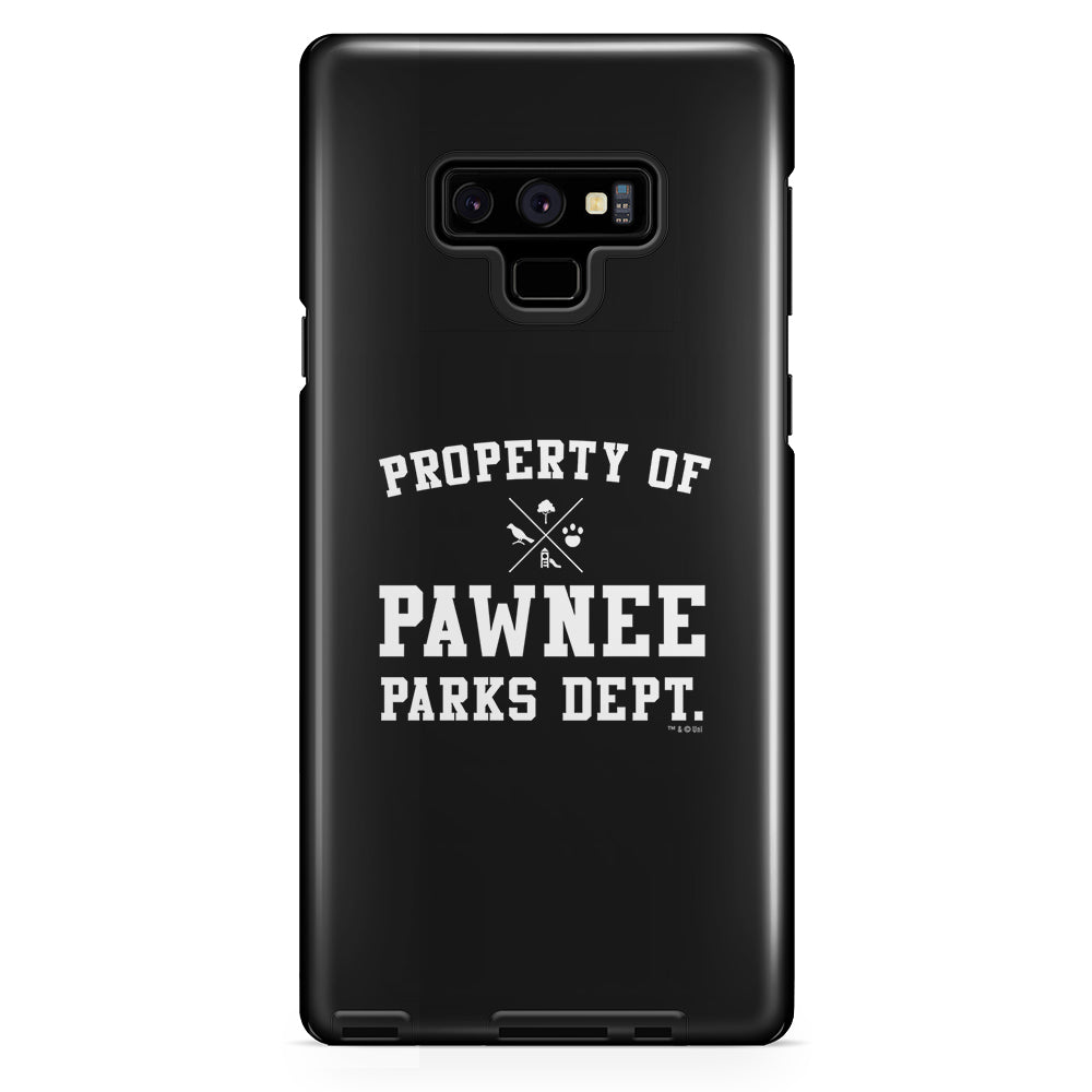 Parks and Recreation Property of Pawnee Samsung Galaxy Tough Phone Case