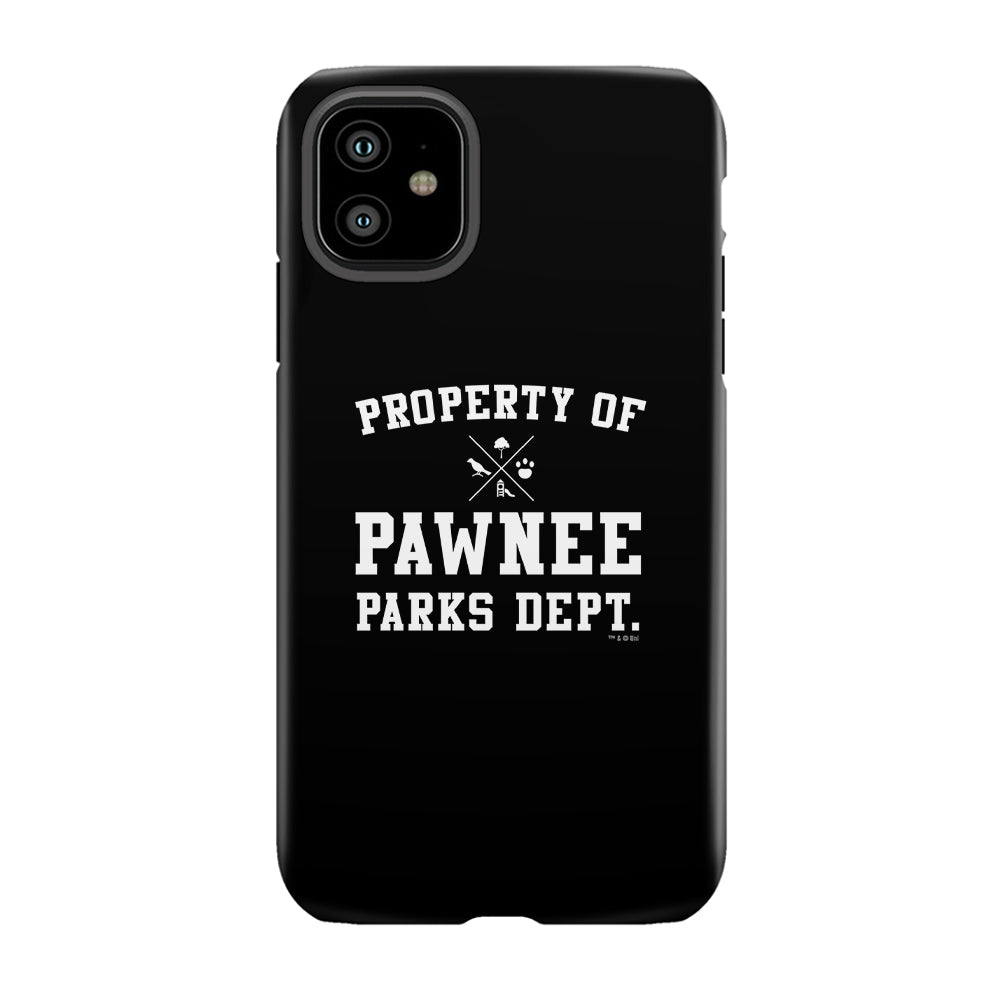 Parks and Recreation Property of Pawnee iPhone Tough Phone Case