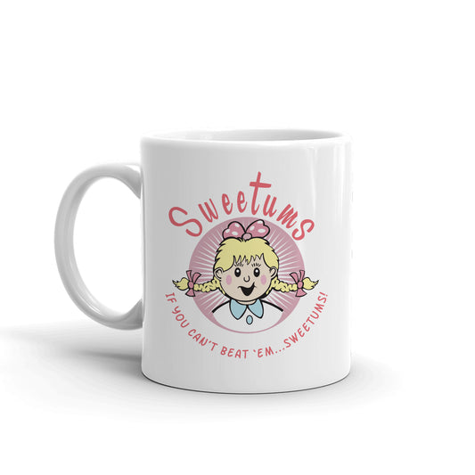 Parks and Recreation Sweetums White Mug