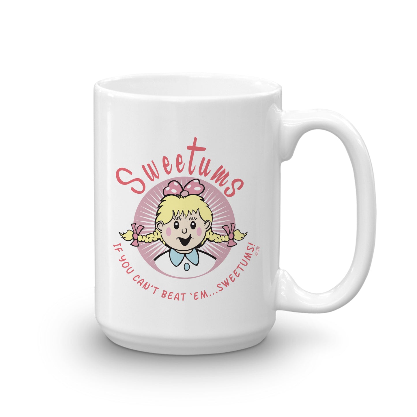 Parks and Recreation Sweetums White Mug