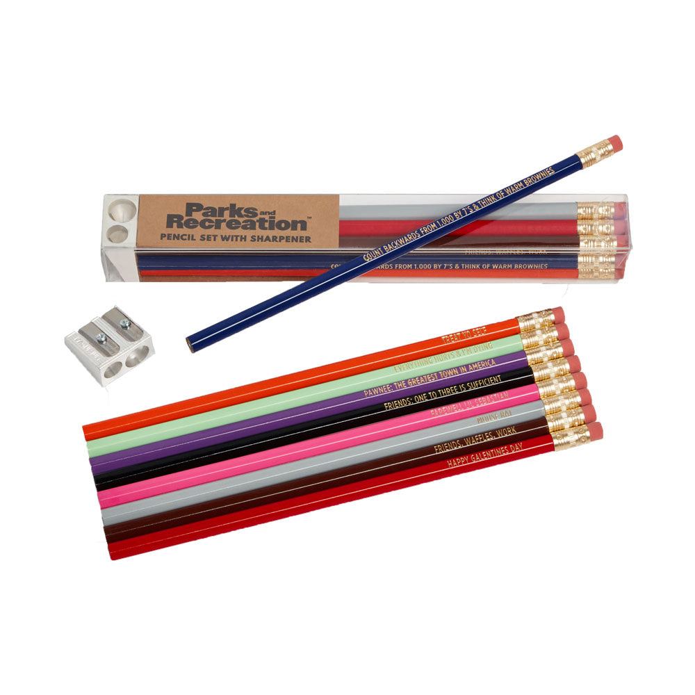 Parks and Recreation Pencil Set