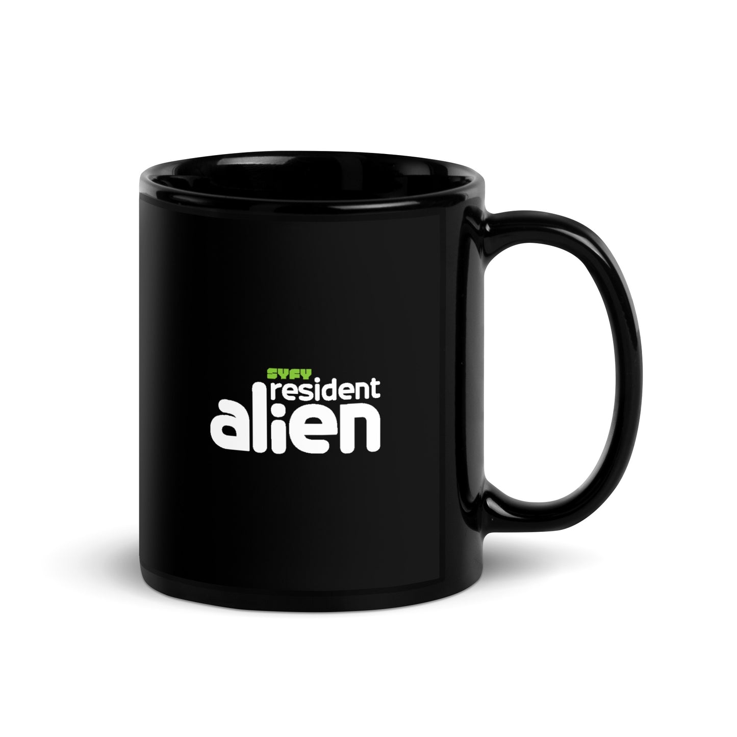 Resident Alien Patience Colorado Black Mug
