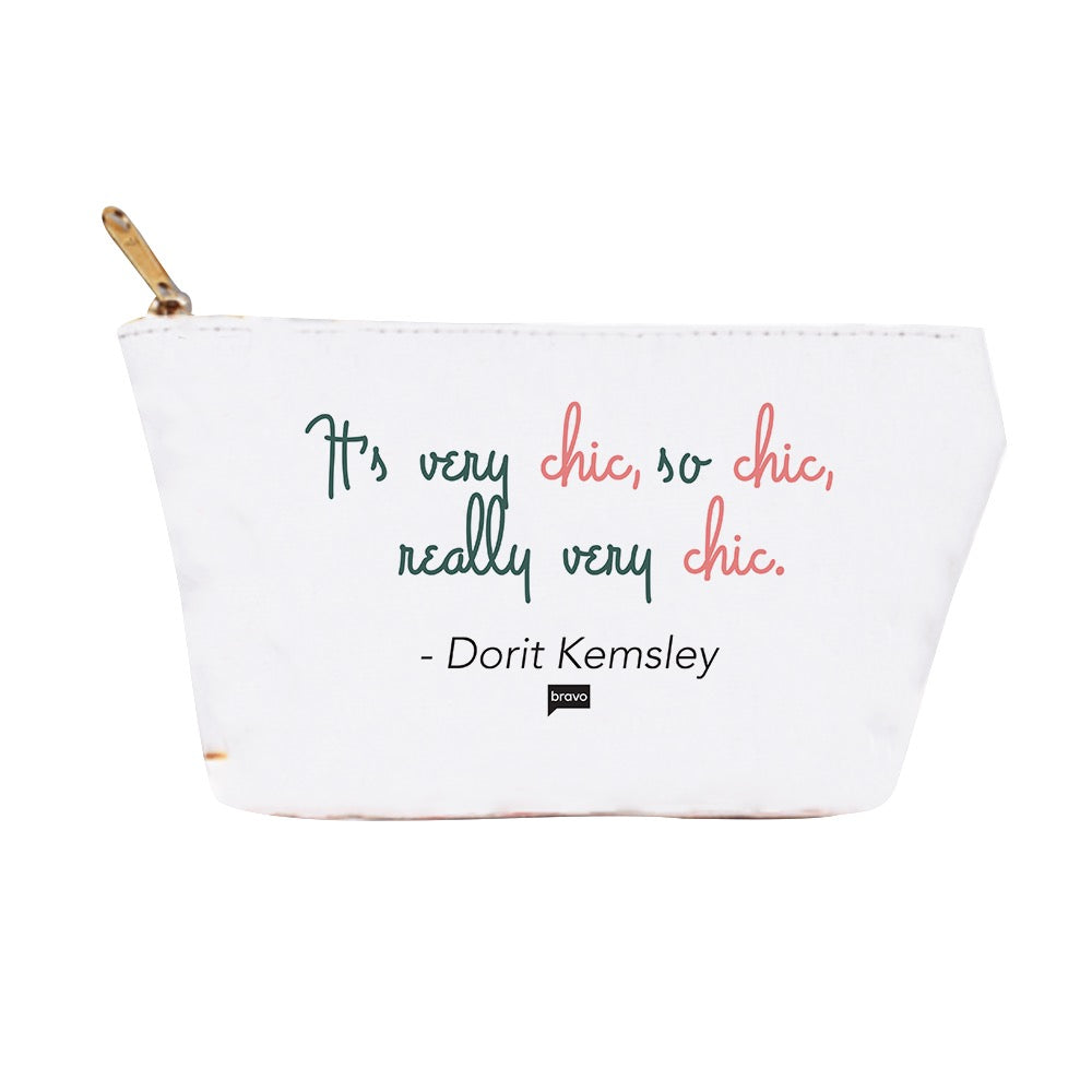 The Real Housewives of Beverly Hills Chic Accessory Pouch With T Bottom