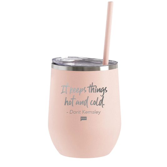 The Real Housewives of Beverly Hills It Keeps Things Hot AND Cold 12oz Wine Tumbler