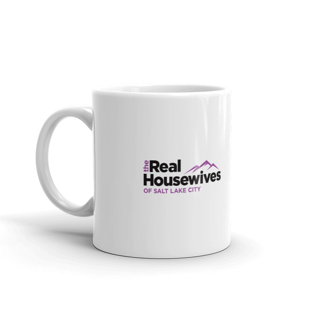 The Real Housewives of Salt Lake City Logo White Mug