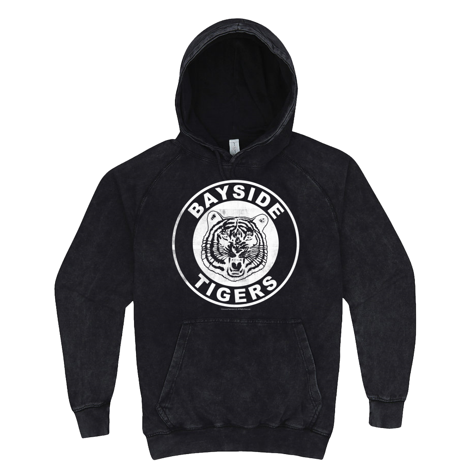 Saved by the Bell Bayside Tigers Distressed Hooded Sweatshirt
