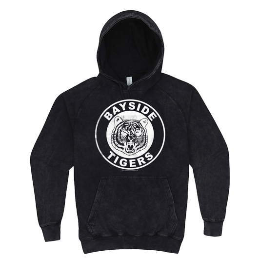 Saved by the Bell Bayside Tigers Distressed Hooded Sweatshirt