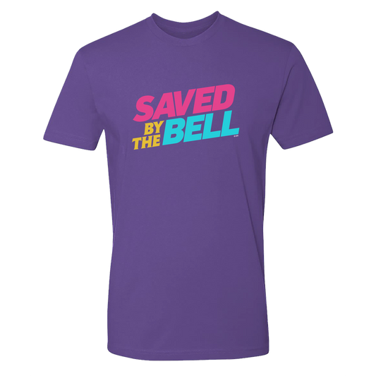 Saved by the Bell Saved By the Bell Logo Adult Short Sleeve T-Shirt