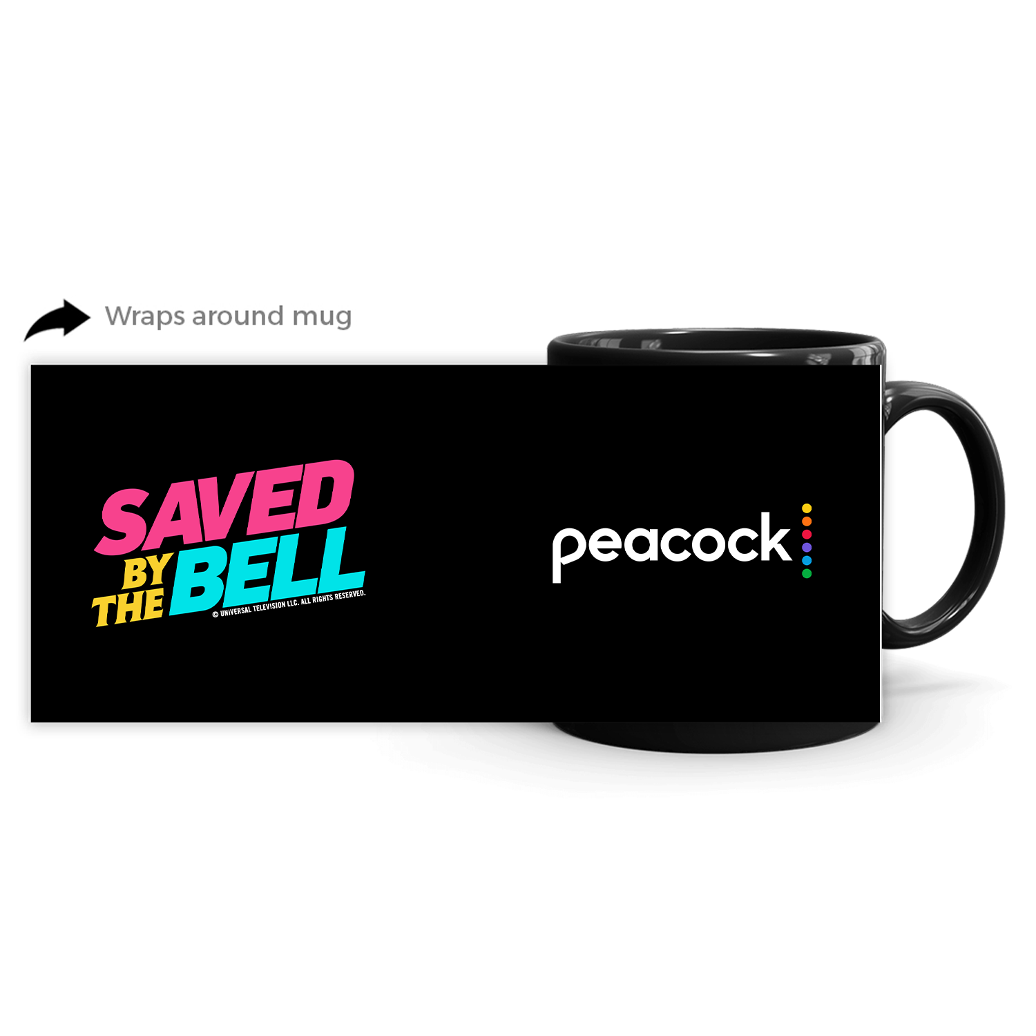 Saved by the Bell Logo White Mug
