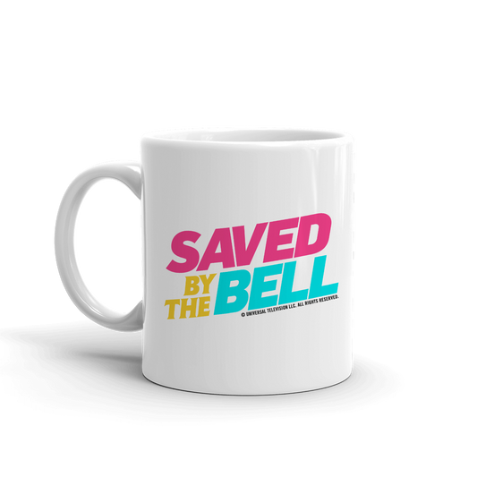 Saved by the Bell Logo White Mug