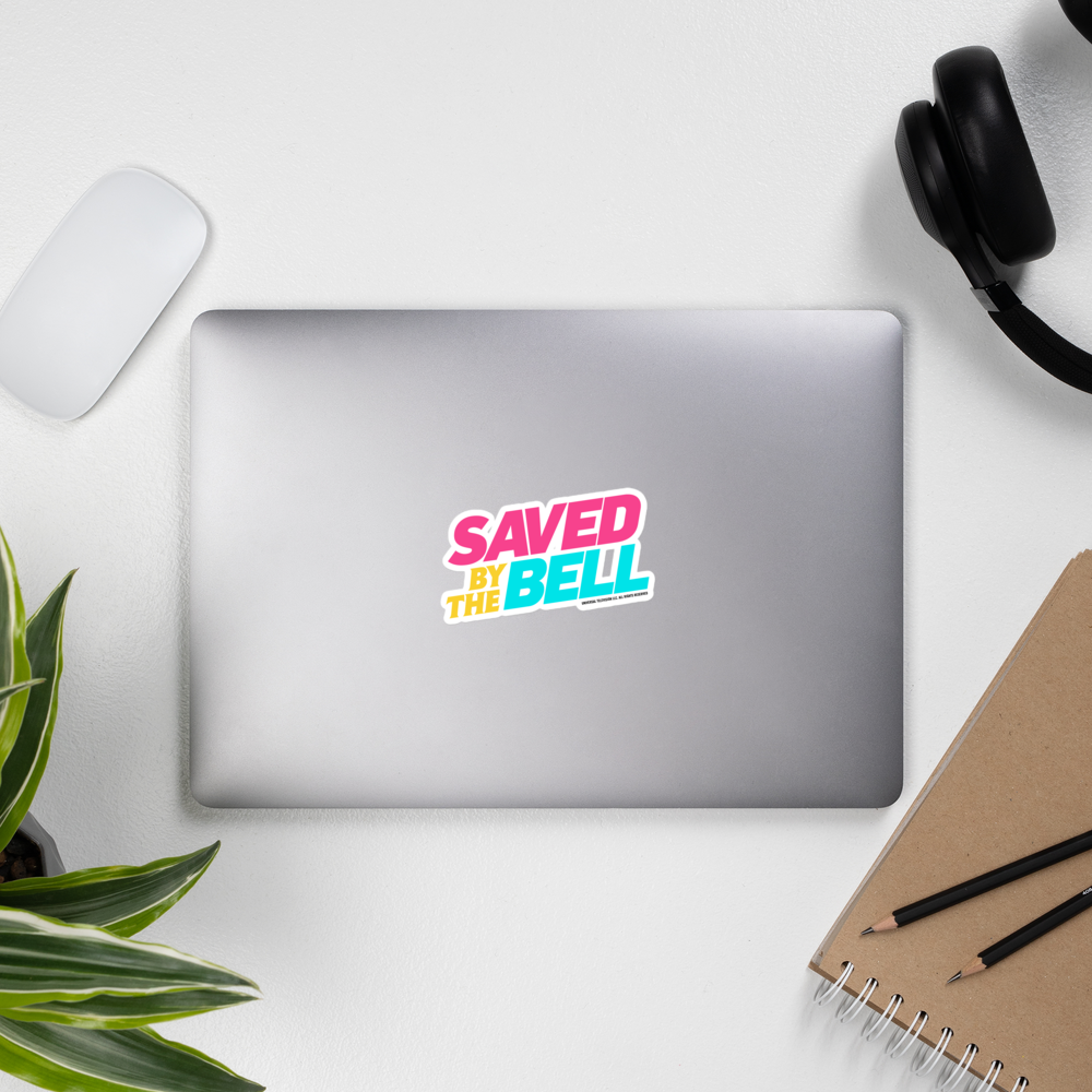 Saved by the Bell Logo Die Cut Sticker