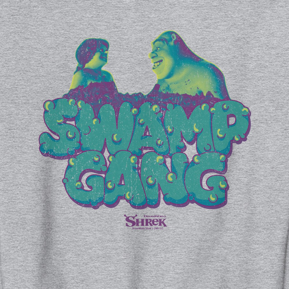 Shrek Swamp Gang Fleece Crewneck Sweatshirt