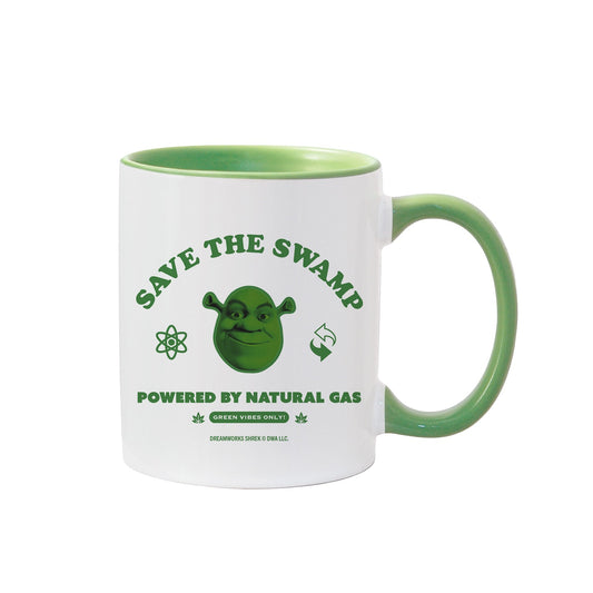 Shrek Save The Swamp Two-Tone Mug