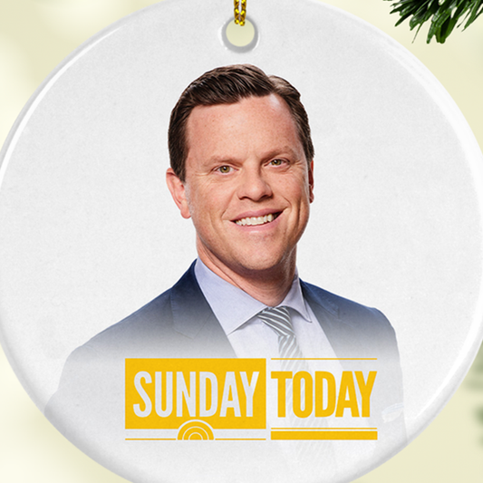 Sunday TODAY with Willie Geist Double-Sided Ornament