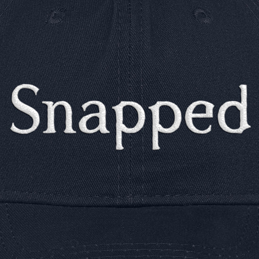 Snapped Logo Embroidered Hat