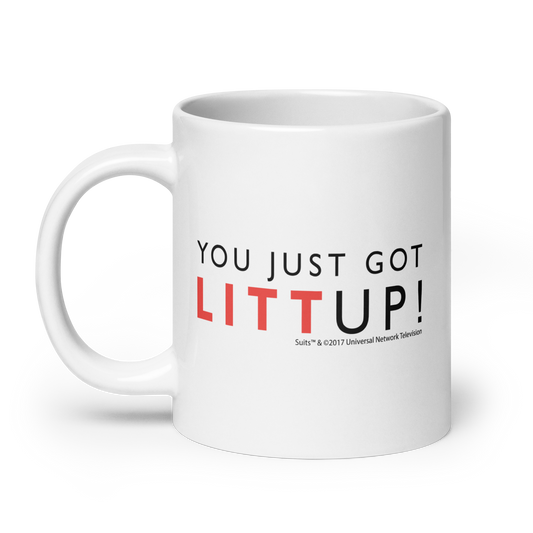 Suits Litt Up Large Mug