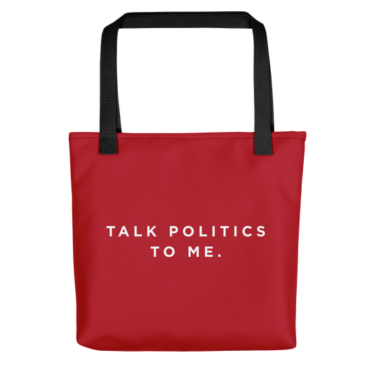 MSNBC Talk Politics Premium Tote Bag