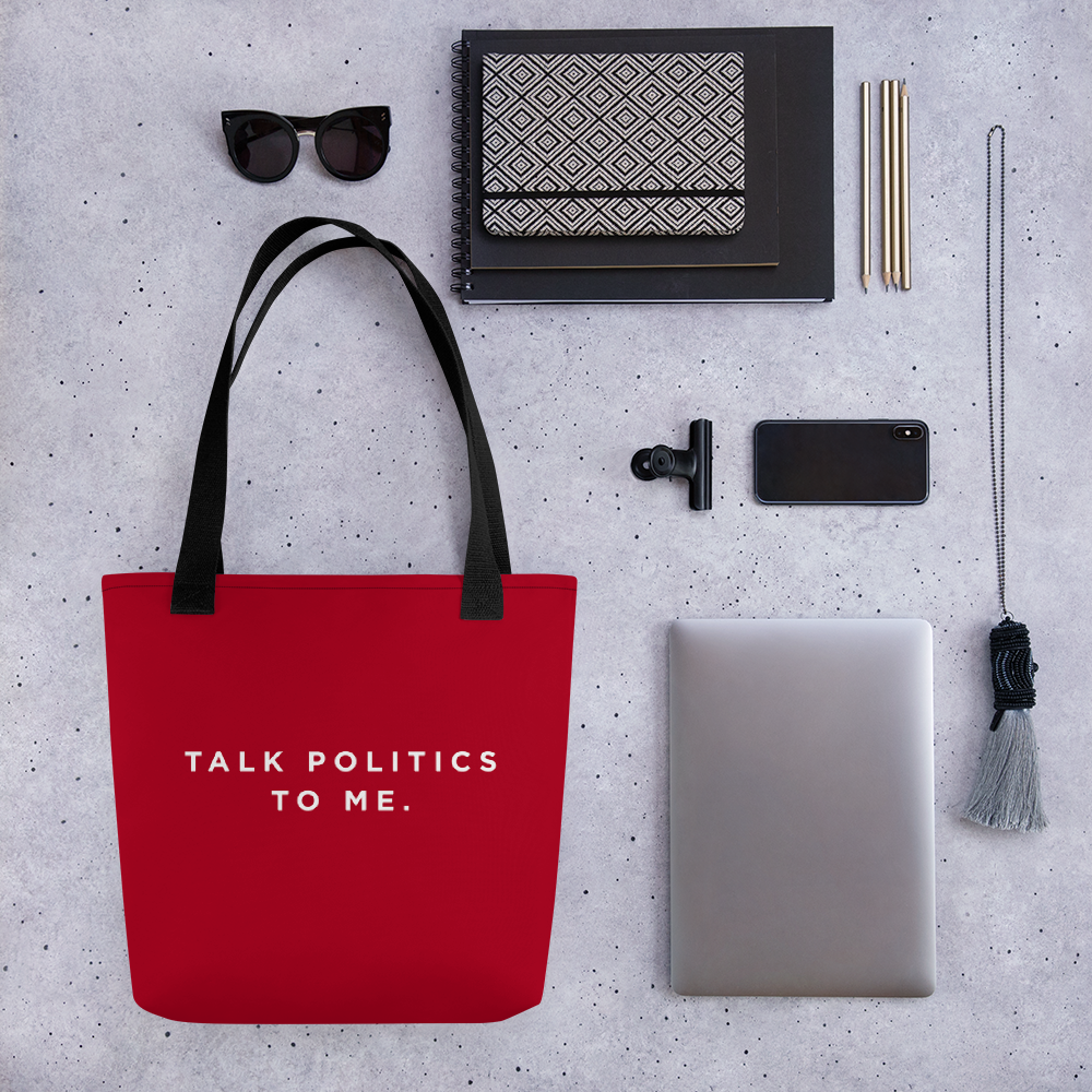 MSNBC Talk Politics Premium Tote Bag