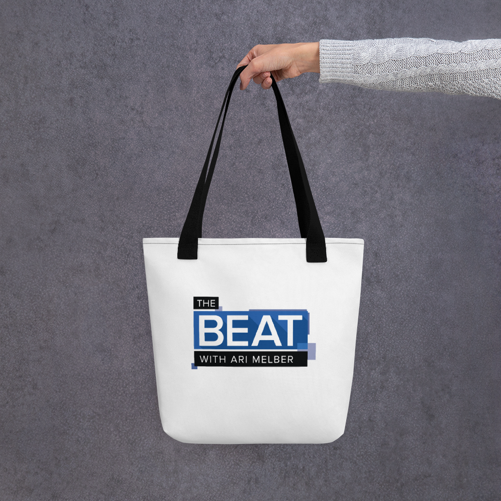 The Beat with Ari Melber Logo Premium Tote Bag