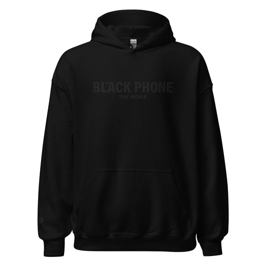 The Black Phone Embroidered Logo Hoodie