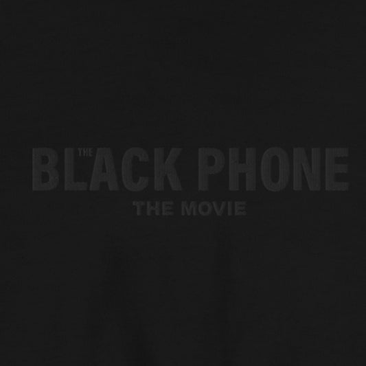 The Black Phone Embroidered Logo Hoodie