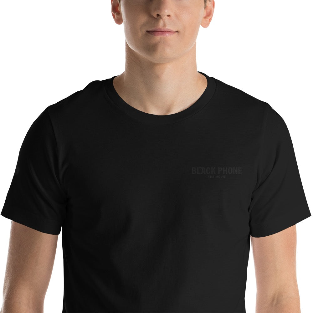 The Black Phone Logo Embroidered T-Shirt
