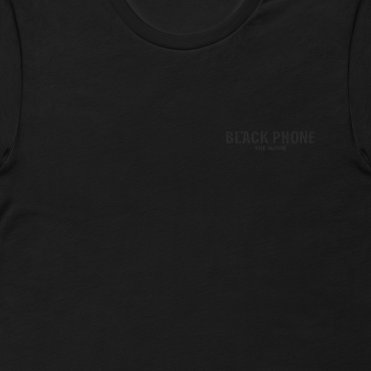 The Black Phone Logo Embroidered T-Shirt