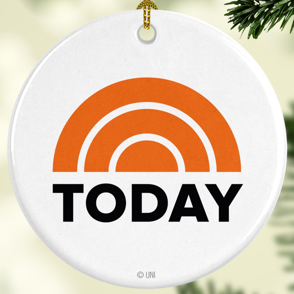 TODAY Show Logo Double-Sided Ornament